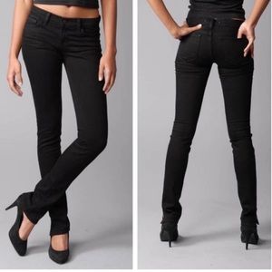 J Brand PENCIL LEG BLACK Skinny JEANS Sz 27